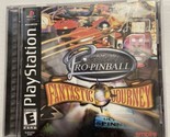 PLAYSTATION 1 Game - Pro Pinball Fantastic Journey, Victorian Times, Ear... - $5.07