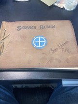 Vintage service album with several photographs - $125.49
