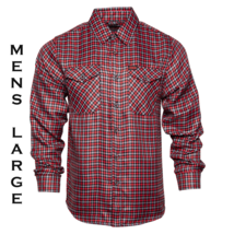 DIXXON FLANNEL x FORGELINE Houndstooth Flannel Collab - Men&#39;s Large - $84.15