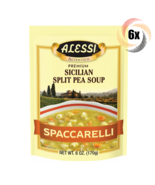 6x Packs Alessi Autentico Spaccarelli Premium Sicilian Split Pea Soup | 6oz - $43.54 CAD