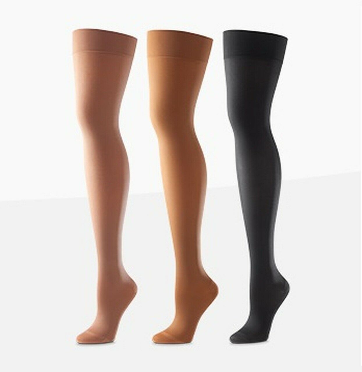Activa Class 1 Thigh Compression Support Stockings Open or Closed Toe 14-17mmHg