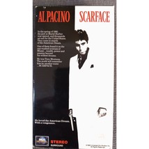 Scarface VHS 1983, 1986 release 2 Tape Cassette Al Pacino Michelle Pfeiffer - £6.33 GBP