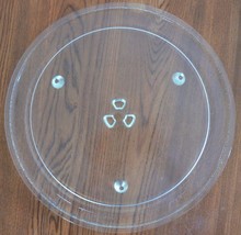 12 3/4&quot; Sharp 9KC441X335A10 Microwave Glass Turntable Plate/Tray Used Cl... - $39.19