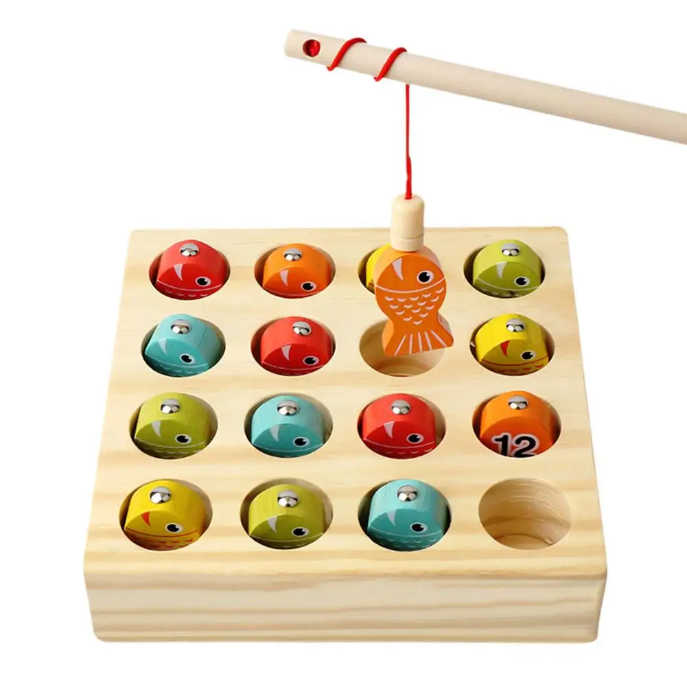 Children&#39;s Fishing Toy Numeral Fish Toys For Girls Boys Baby Montessori - £27.61 GBP+