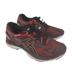 Asics Red and Black T700N Lace Up Running Shoes Women&#39;s 11.5M - €36,58 EUR