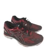 Asics Red and Black T700N Lace Up Running Shoes Women's 11.5M - €36,80 EUR Asics Red and Black T700N Lace Up Running Shoes Women's 11.5M - €36,80 EUR