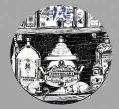 2 Royal Wessex Halloween Apothecary Salad Plate Set Witch Brew Potion Bo... - £27.34 GBP