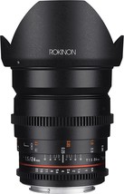 Full Frame 24Mm T1.5 Ed As If Umc Rokinon Cine Ds Ds24M-C Lens For Canon... - £479.65 GBP