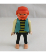 1993 Geobra Playmobile Shark Pirate Island Shipwrecked Pirate 2.75&quot; Toy ... - $14.92 CAD