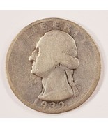 1932-D 25C Washington Quarter in Good Condition, Natural Color, Reverse ... - $89.09