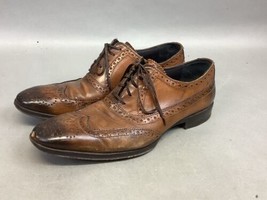 To Boot New York Men’s Size 9.5 Brown Dress Shoes Lace Up Italy - $34.65