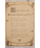 DaySpring Cards &quot; Abide WITH Me &quot;Sympathy Card Vtg 11/24/2001 - €8,66 EUR