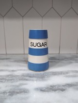 T.G. Green Sugar Shaker Blue White Cornishware Judy Onions - $44.55