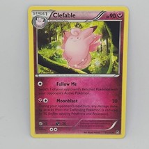 Pokemon Clefable Furious Fists 71/111 Uncommon Stage 1 Fairy TCG Card - £0.77 GBP