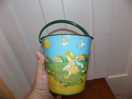 Vintage T. Conn. Children Tin Sand Pail - €55,62 EUR
