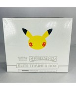 New! Pokemon TCG Celebrations Elite Trainer Box Pokémon 25th ETB Sealed - $179.99