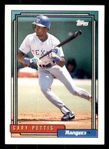 1992 Topps #756 Gary Pettis Texas Rangers - £1.41 GBP