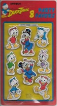 Walt Disney&#39;s Original Duck Tales TV Series Set of 8 Party Puff Pins 1991 MINT - £15.17 GBP