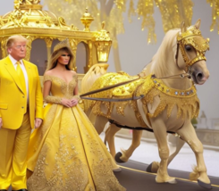 Donald Trump and Melania Trump Framed 11x14 Print - $98.01