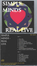 Simple Minds - Real Live  ( Live In Concert During The 1991 Tour ) - £18.00 GBP