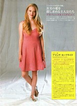 Amanda Seyfried teen magazine pinup pink dress Japan Mamma Mia Twin Peaks - $3.50