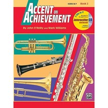 Alfred Accent on Achievement Book 2 Horn in F Book &amp; CD - £28.11 GBP