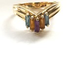 .75 Women&#39;s Cluster ring 14kt Yellow Gold 372803 - $299.00