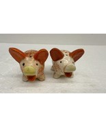 Vintage Hand Painted Pig Salt &amp; Pepper Shakers- Occupied JAPAN - €7,65 EUR