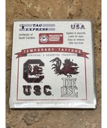 One Package Temporary Tattoos University Of South Carolina Gamecocks USC JD - £4.67 GBP