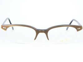 Prodesign denmark P2000 108/60 Brown / Schwarz Vintage Brille 49-17-136 - $64.00