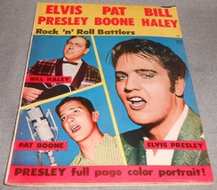 December 1956 ROCK &#39;n&#39; ROLL BATTLERS MAGAZINE Elvis Presley, Bill Haley ... - $49.49