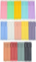 YYaaloa 70pcs Cute Pens Black Gel Ink Pens Retractable 0.5mm Gel Pens Bu... - £31.46 GBP