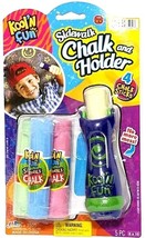 5 Pc Set - Kool&#39; N Fun No More Mess Sidewalk Chalk Sticks(4 Pc)  + 1 Hol... - $91.33 MXN