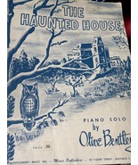 Partition De Halloween Olive Bentley Maison Hantée Vintage 1963 - $50.63 CAD