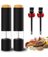 Electric Salt and Pepper Grinder Set of 2 Automatic Operation Salt Peppe... - £35.52 GBP