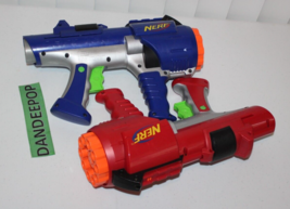 Pair Of Nerf Dart Gun Tag Interactive Toys Hasbro 2005 - £19.46 GBP