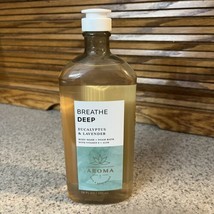 Bath &amp; Body Works Breathe Deep Eucalyptus &amp; Lavender Body Wash Foam Bath... - £15.09 GBP