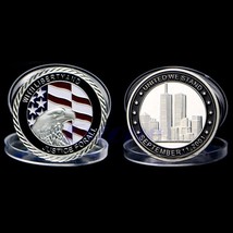 US SELLER - NEW TWIN TOWERS REMEMBER 911 COLLECTORS EDITION COIN UNITED ... - $8.95