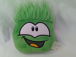 Disney Club Penguin Fluffle Plush Green 5 Inch Stuffed Animal Toy - $14.95