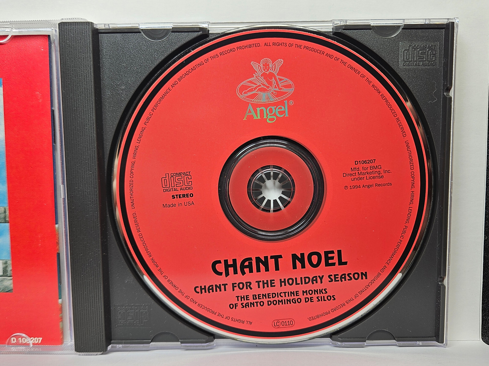 CD Chant Noel Chants for the Holiday Season Benedictine Monks of Sant Item image 4