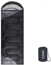 Tuphen Sleeping Bag Black for Adults Kids Boys Girls Backpacking Hiking Camping - £16.81 GBP