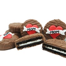 Philadelphia Candies Mom Heart Gifts For Mom Milk Chocolate OREO® Cookies 8 Oz - £10.15 GBP