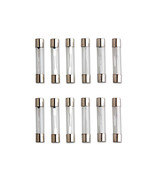 10 Fuses, Glass Tube Auto Motorcycle ATV Buggy etc. 30x6mm 30a