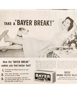 1960 Bayer Aspirin Wire Fox Terrier Advertisement Pain Medicine Vintage ... - €25,72 EUR