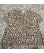 vintage America woman’s knit light weight sweater size xl pull over Boho - €10,53 EUR