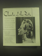 1945 Charles of the Ritz Ad - Permanent Wave - $18.49