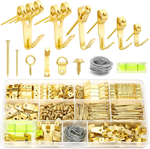 372 PCS Picture Hanging Kit Decorations Indoor outside Picture Hangers - $14.77