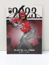 2024 Topps Series 1 - 2023 Greatest Hits #23GH-25 Elly De La Cruz (RC) - £1.95 GBP