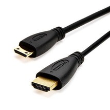 Tiesto Mini Hdmi Cable For Jvc Everio GZ-HM200BUS, GZ-HM200AUS, GZ-MG630, - $7.47