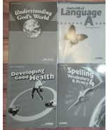Abeka 4th Grade Quiz Test Teacher Keys Science Spelling Language Arts He... - $53.68 CAD